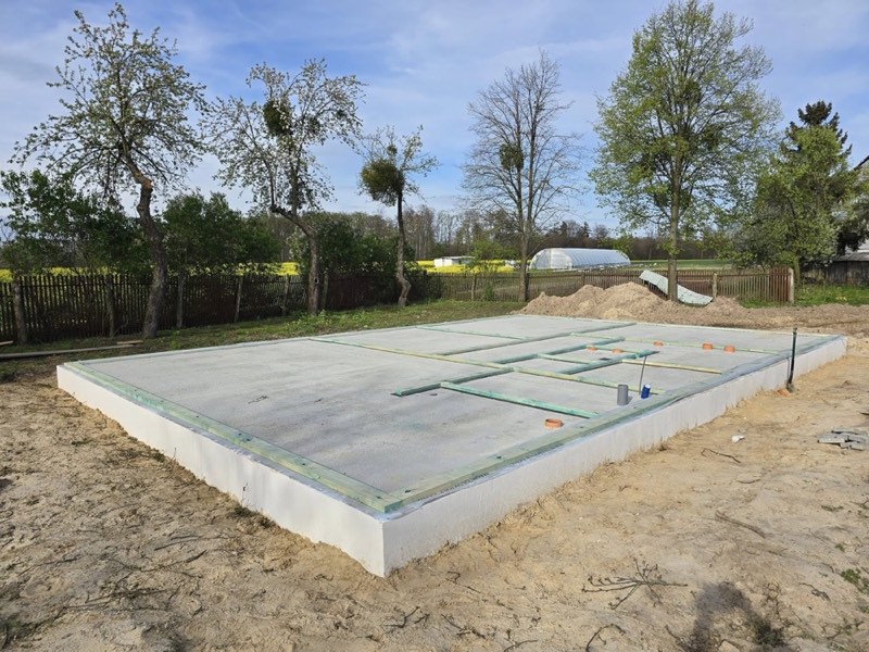 Płyta fundamentowa - realizacja 2